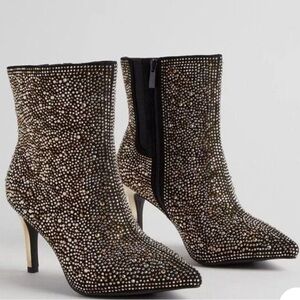 Torrid Embellished Pointed Toe Stiletto Bootie